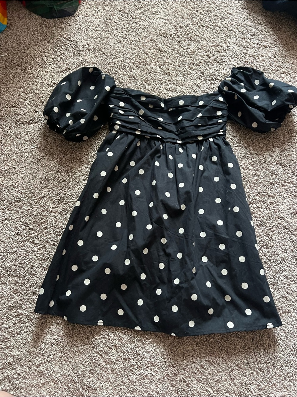 Abercrombie & Fitch mini polka dot dress